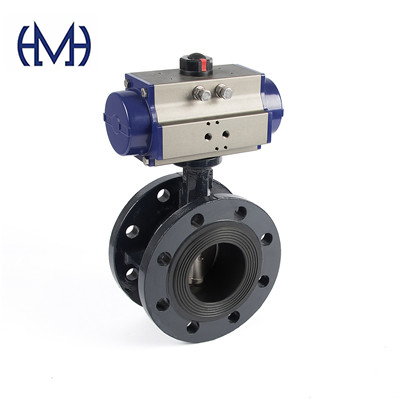 DN50-DN1200 ANSI150 JIS10  Flanged Ductile Iron Butterfly valve