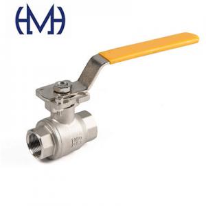 2-Piece Threaded stainless steel Automated Ball Valve
