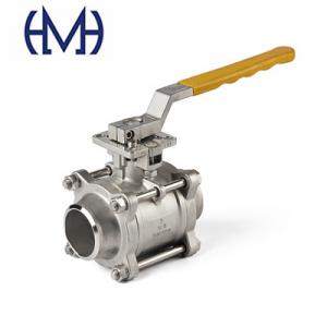 Automated Manual SS304 SS316 Butt welding Ball Valve