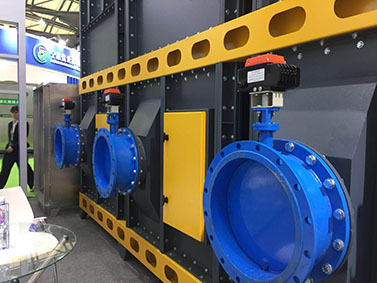 Ventilation Butterfly Valve is successful used for goverment Boiler and piping