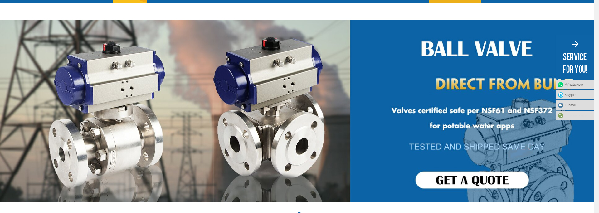 Ball Valve Banner