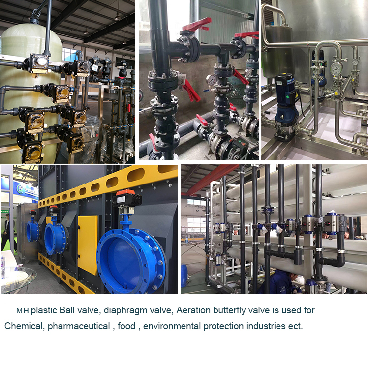 Plastic Ball valve,diaphram valve,Aeration butterfly valve for Chemical,pharmaceutical,food